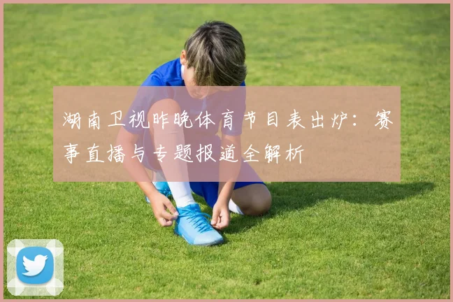 湖南卫视昨晚体育节目表出炉:赛事直播与专题报道全解析